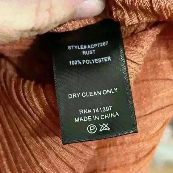 ASTR Janesa Rust Pant In Brown Size Small - Picture 7 of 7